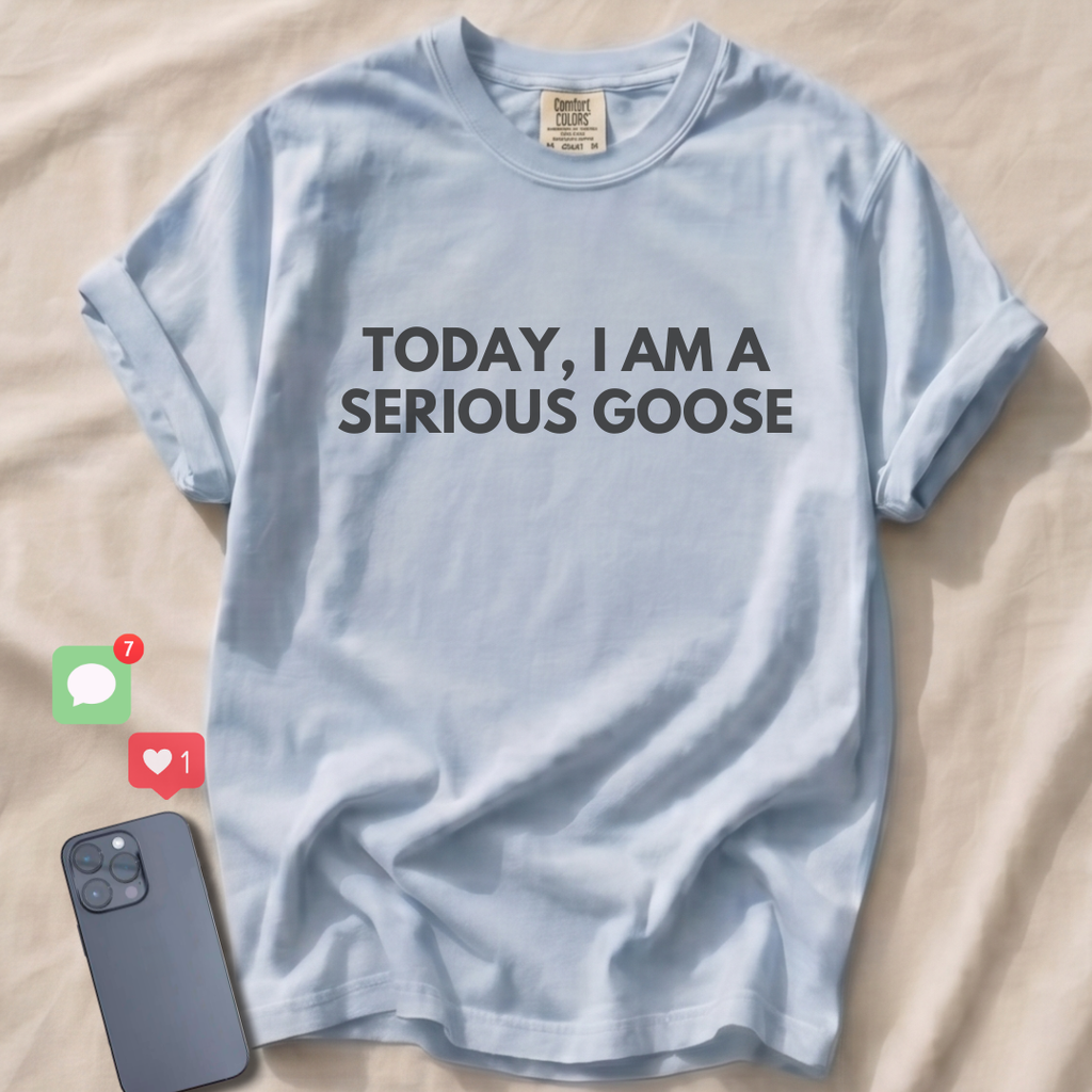 TODAY, I AM A SERIOUS GOOSE T-Shirt